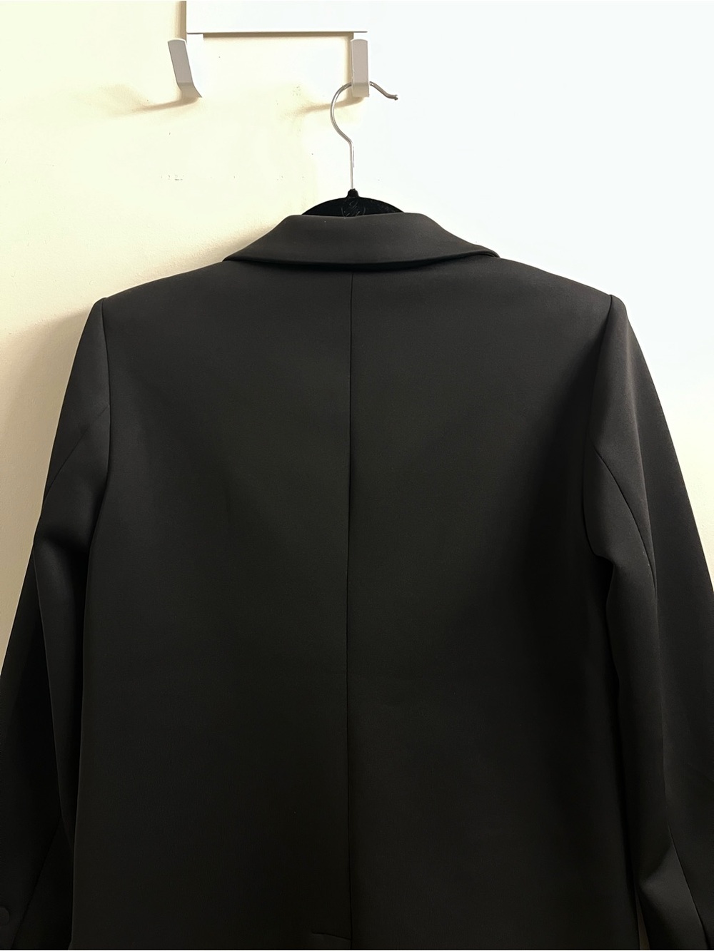 Good American Black Scuba Blazer Jacket Medium - Picture 7 of 12